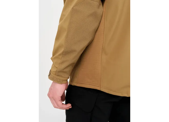 Кофта Condor-Clothing Patrol 1/4 Zip Soft Shell. Tan Фото 3